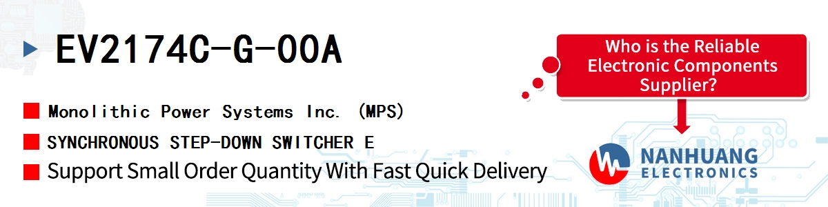 EV2174C-G-00A MPS SYNCHRONOUS STEP-DOWN SWITCHER E