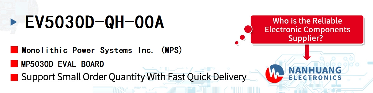 EV5030D-QH-00A MPS MP5030D EVAL BOARD