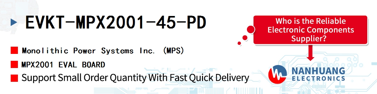 EVKT-MPX2001-45-PD MPS MPX2001 EVAL BOARD