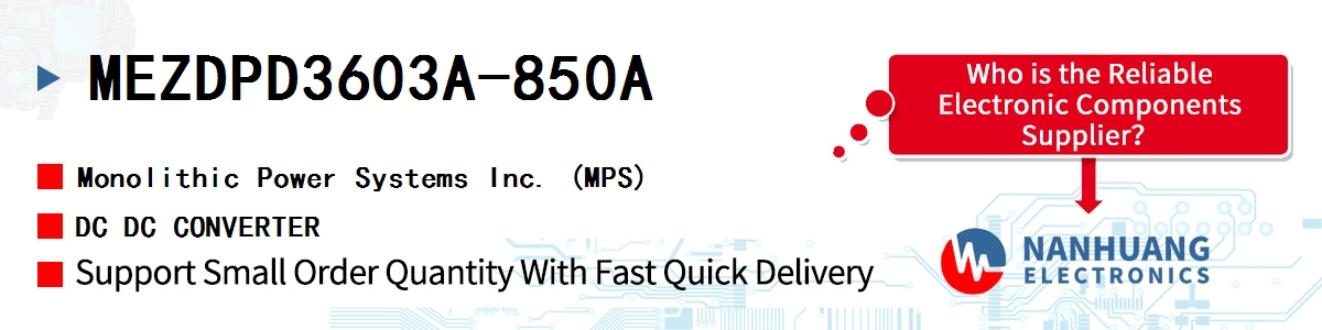MEZDPD3603A-850A MPS DC DC CONVERTER