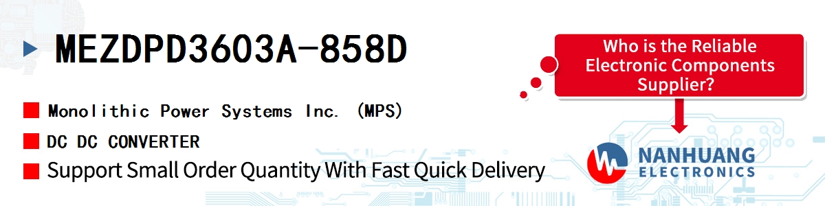 MEZDPD3603A-858D MPS DC DC CONVERTER