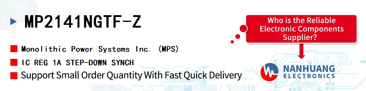 MP2141NGTF-Z MPS IC REG 1A STEP-DOWN SYNCH
