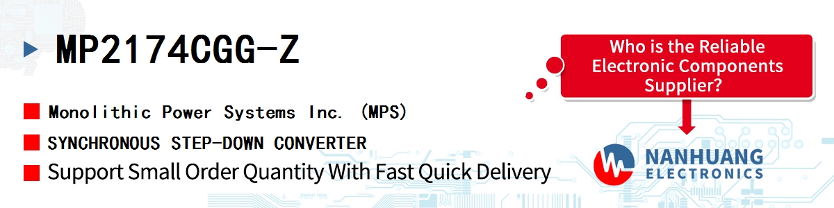 MP2174CGG-Z MPS SYNCHRONOUS STEP-DOWN CONVERTER