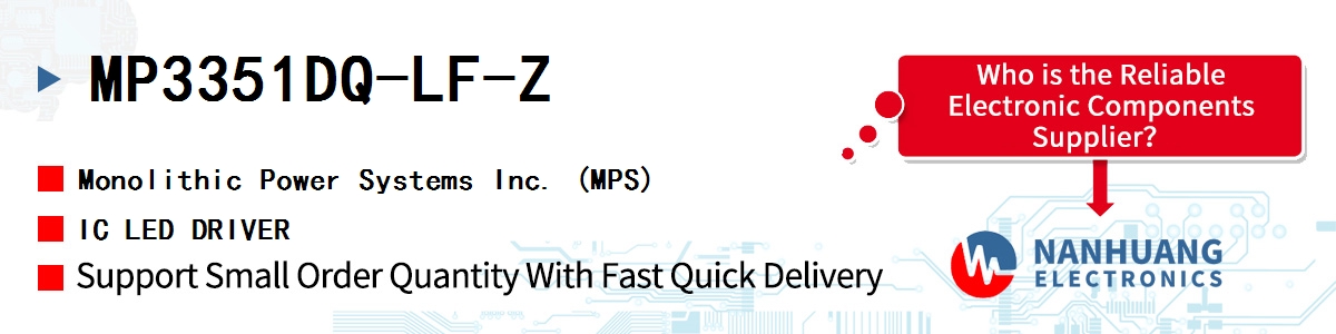 MP3351DQ-LF-Z MPS IC LED DRIVER
