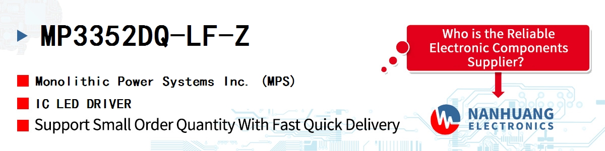MP3352DQ-LF-Z MPS IC LED DRIVER