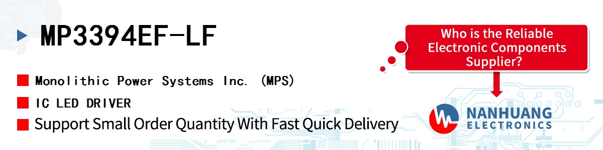 MP3394EF-LF MPS IC LED DRIVER