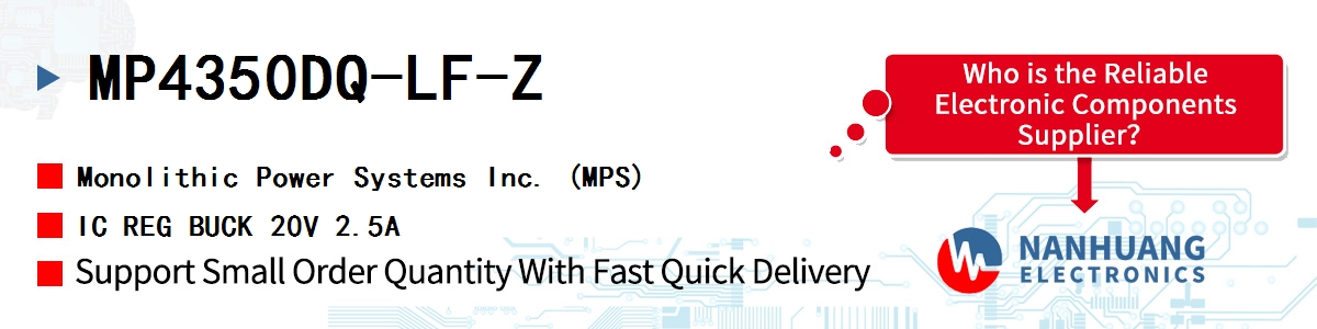 MP4350DQ-LF-Z MPS IC REG BUCK 20V 2.5A