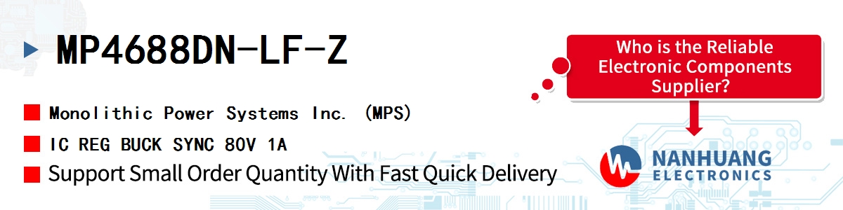 MP4688DN-LF-Z MPS IC REG BUCK SYNC 80V 1A