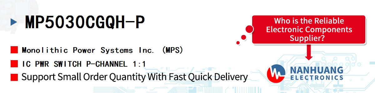 MP5030CGQH-P MPS IC PWR SWITCH P-CHANNEL 1:1