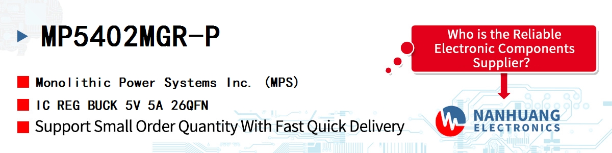 MP5402MGR-P MPS IC REG BUCK 5V 5A 26QFN
