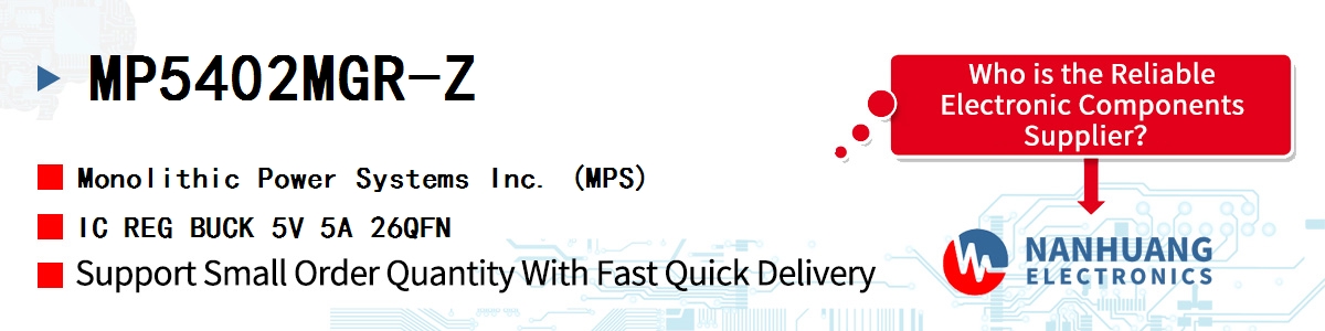 MP5402MGR-Z MPS IC REG BUCK 5V 5A 26QFN
