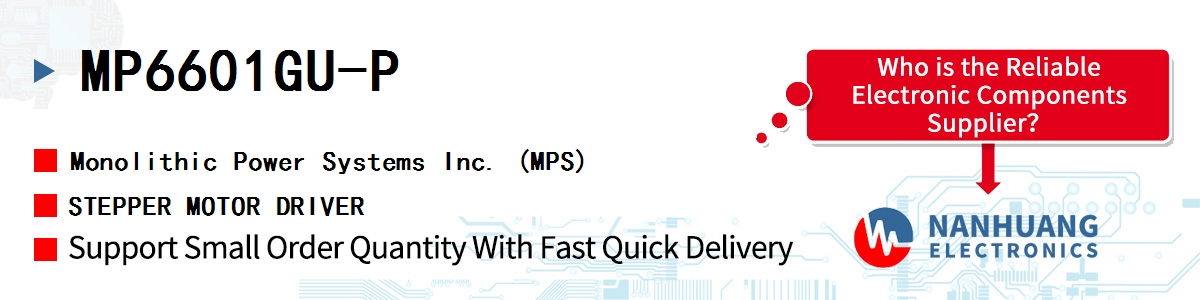 MP6601GU-P MPS STEPPER MOTOR DRIVER