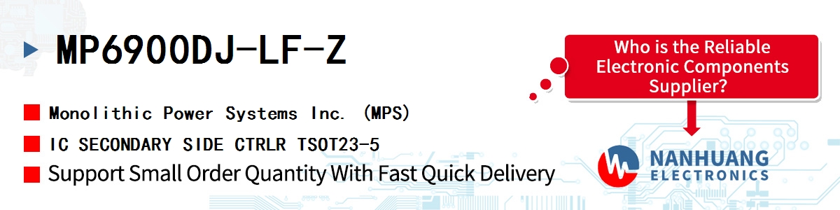 MP6900DJ-LF-Z MPS IC SECONDARY SIDE CTRLR TSOT23-5