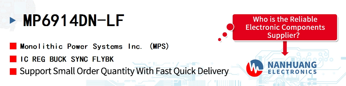 MP6914DN-LF MPS IC REG BUCK SYNC FLYBK
