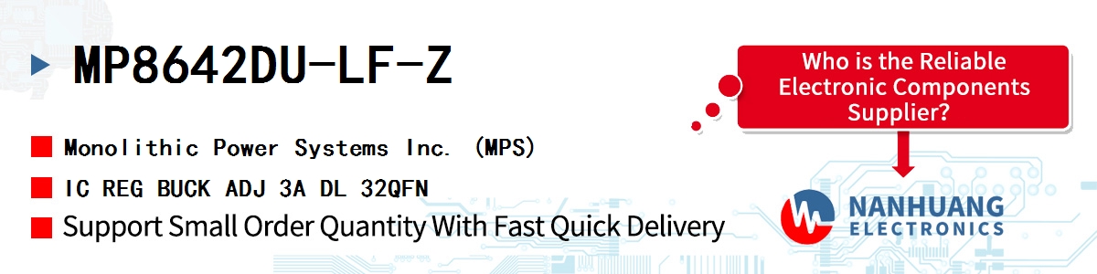MP8642DU-LF-Z MPS IC REG BUCK ADJ 3A DL 32QFN