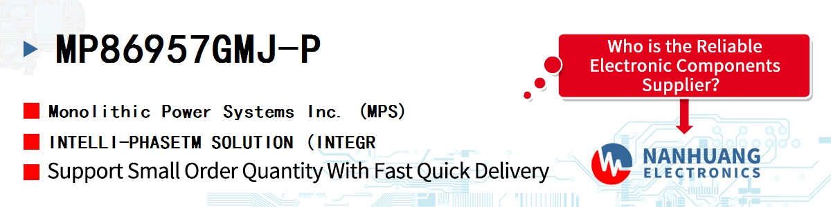 MP86957GMJ-P MPS INTELLI-PHASETM SOLUTION (INTEGR