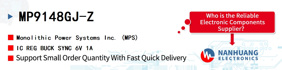 MP9148GJ-Z MPS IC REG BUCK SYNC 6V 1A