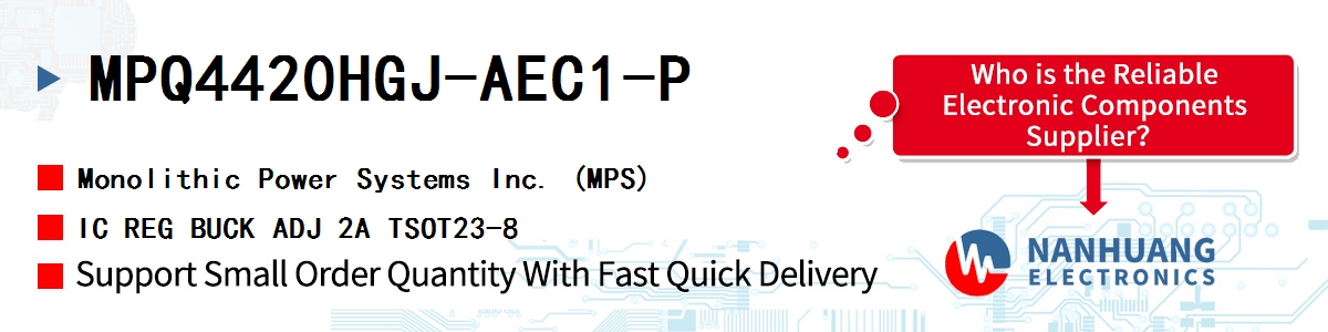 MPQ4420HGJ-AEC1-P MPS IC REG BUCK ADJ 2A TSOT23-8