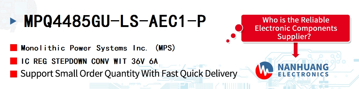 MPQ4485GU-LS-AEC1-P MPS IC REG STEPDOWN CONV WIT 36V 6A