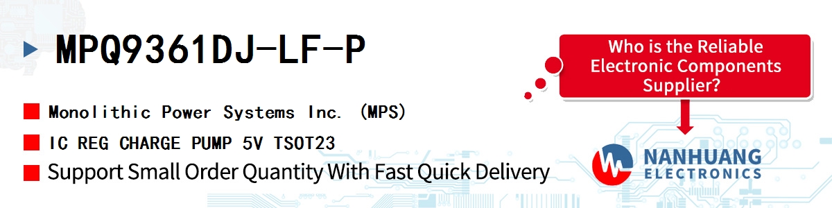MPQ9361DJ-LF-P MPS IC REG CHARGE PUMP 5V TSOT23