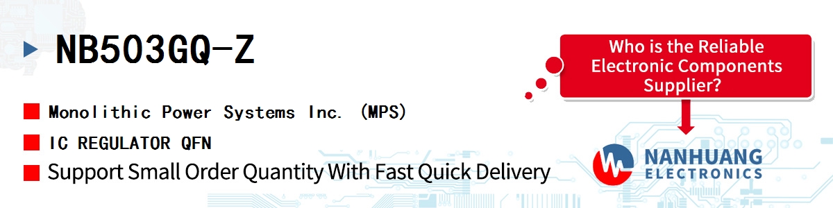 NB503GQ-Z MPS IC REGULATOR QFN